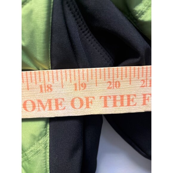 Zero Xposur Womens Insulated Green & Black Puffer Jacket With Hood xl - Picture 3 of 9